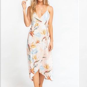 Meghan Wrap Dress - Paradise Party